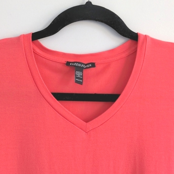 EILEEN FISHER | Stretch Jersey Knit Tank Dress, Pink, Womens Size XXS - Picture 3 of 7